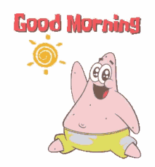 Good Morning Patrick GIF - Good Morning Patrick GIFs