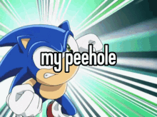 My Peehole GIF - My Peehole Sonic GIFs