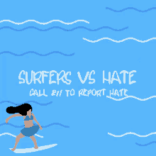 Surfers Vs Hate La Vs Hate GIF - Surfers Vs Hate La Vs Hate Los Angeles GIFs