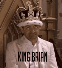 King Brian Guess Who GIF - King Brian Guess Who Rowan Atkinson GIFs