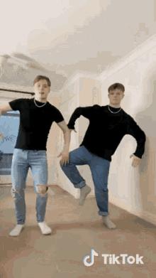 dance dancing moving tiktok sharp twins