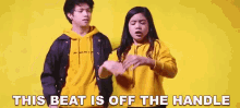 This Beat Is Off The Handle Ranz Kyle GIF - This Beat Is Off The Handle Ranz Kyle Niana Guerrero GIFs