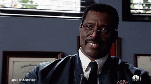 Smiling Wallace Boden GIF - Smiling Wallace Boden Chicago Fire - Discover &  Share GIFs