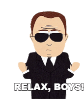 Relax Boys South Park Sticker - Relax Boys South Park S3e11 Stickers