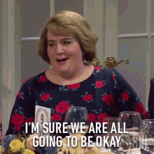 Im Sure We Are All Going To Be Okay Aidy Bryant GIF - Im Sure We Are All Going To Be Okay Aidy Bryant Saturday Night Live GIFs