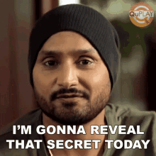 Im Gonna Reveal That Secret Today Bhajji GIF - Im Gonna Reveal That Secret Today Bhajji Harbhajan Singh GIFs