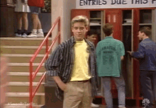 Is That A Yes Or A No Zack Morris GIF - Is That A Yes Or A No Zack Morris Saved By The Bell GIFs