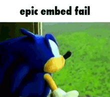 Embed Fail Sonic GIF - Embed Fail Sonic Sonic The Hedgehog GIFs