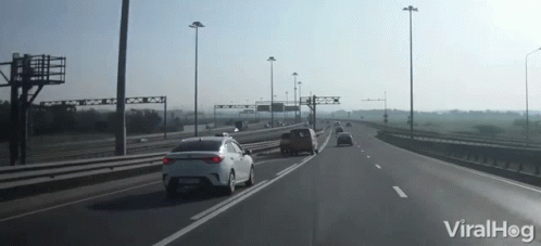 Highway Car Crash GIF - Highway Car Crash Accident - Discover & Share GIFs