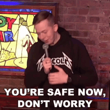 Youre Safe Now Dont Worry Chris Turner GIF - Youre Safe Now Dont Worry Chris Turner Youre In Good Hands GIFs