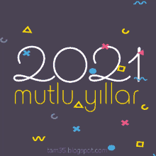 2021 Mutlu Yıllar GIF - 2021 Mutlu Yıllar Yeniyıl GIFs