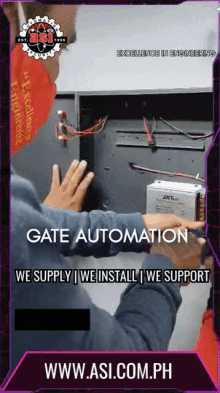 Asi Beninca Automation GIF - Asi Beninca Automation Gate Automation GIFs