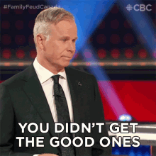 You Didnt Get The Good Ones Gerry Dee GIF - You Didnt Get The Good Ones Gerry Dee Family Feud Canada GIFs