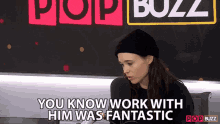 You Know Work With Him Was Fantastic Ellen Page GIF - You Know Work With Him Was Fantastic Ellen Page Popbuzz Meets GIFs