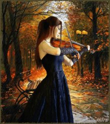 Fantasy Violin GIF - Fantasy Violin Autumn GIFs
