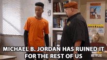 Michael B Jordan Ruined It GIF - Michael B Jordan Ruined It Mr Iglesias GIFs