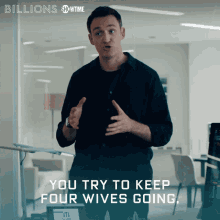 You Try To Keep Four Wives Going You Cant Keep Everyone Satisfied GIF - You Try To Keep Four Wives Going You Cant Keep Everyone Satisfied Dan Soder GIFs