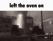 oven left the oven on cod zombies