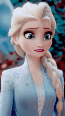 Frozen Queen Elsa GIF - Frozen Queen Elsa Disgusted GIFs