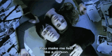 Requiem For A Dream You Make Me Feel Like A Person GIF - Requiem For A Dream You Make Me Feel Like A Person GIFs