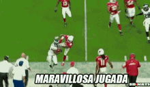 maravillosa jugada futbol americano maravillosa jugada futbol americano