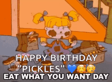 Rugrats Angelica Pickles GIF - Rugrats Angelica Pickles Eat What You Want Day GIFs