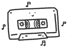 cassette music happy classic old school