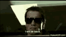 Arnold Schwarzenegger'S Famous "I Will Be Back" GIF - Arnold Schwarzenegger Iwill Be Back GIFs