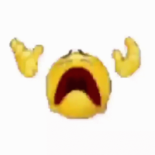 Cursed emoji crying with autotune and more faces on Make a GIF