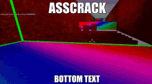 Asscrack Bottom Text GIF - Asscrack Bottom Text Roblox GIFs