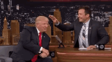 La Despeinada De Trump GIF - Jimmy Fallon Late Night Show Donald Trump GIFs