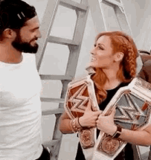 brollin rollynch becky and seth smile wwe