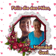 feliz dia das m%C3%A3es happy mothers day smile happy hearts