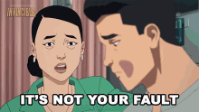 Its Not Your Fault Debbie Grayson GIF - Its Not Your Fault Debbie Grayson Mark Grayson GIFs