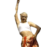 Belly Dance Gwen Stefani Sticker - Belly Dance Gwen Stefani No Doubt Stickers