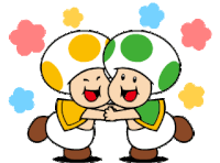 Mario Toad Sticker - Mario Toad Nintendo Stickers