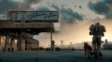 Welcome Home - Fallout GIF - Fallout Welcome Home Dog Meat GIFs