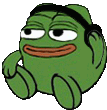 Pepe Pepe The Frog Sticker - Pepe Pepe The Frog Listening Stickers