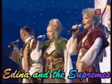 Edinapop Singing GIF - Edinapop Singing Supremes GIFs