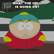 What The Hell Is Going On Eric Cartman GIF - What The Hell Is Going On Eric Cartman South Park GIFs