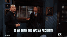 Do We Think This Was An Accident Dominick Carisi Jr GIF - Do We Think This Was An Accident Dominick Carisi Jr Odafin Tutuola GIFs