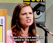 Hayley Atwell I Dont Think She Would Be Naked GIF - Hayley Atwell I Dont Think She Would Be Naked Comic Con GIFs