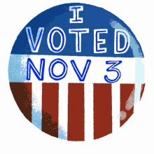 i voted nov3 november3 voting day election day