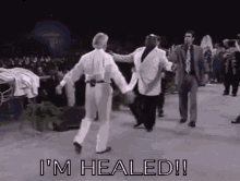 I'M Healed!! GIF - Healed Im Healed Miracle GIFs