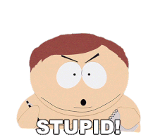 Stupid Eric Cartman Sticker - Stupid Eric Cartman South Park Stickers