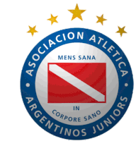 Asociacion Atletica Argentinos Juniors Sticker - Asociacion Atletica Argentinos Juniors Mens Sana In Corpore Sano Stickers
