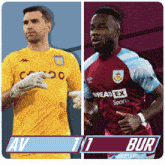 Aston Villa F.C. (1) Vs. Burnley F.C. (1) Post Game GIF - Soccer Epl English Premier League GIFs