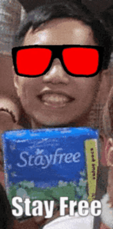Stayfree Red Glasses GIF - Stayfree Red Glasses Smile GIFs