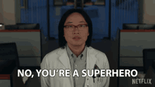 no youre a superhero dr chan kaifang jimmy o yang space force