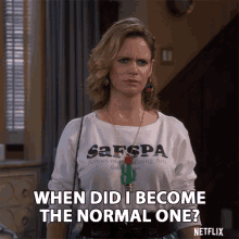 When Did I Become The Normal One Confused GIF - When Did I Become The Normal One Confused Concerned GIFs